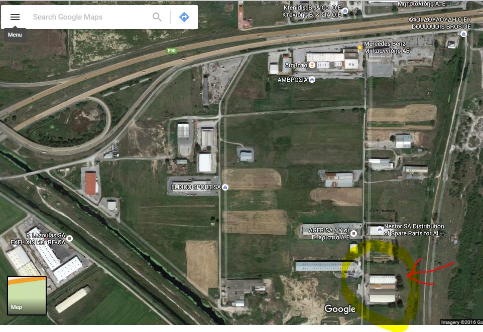 The refugee camp in Sondos (outside Thessaloniki, Greece)...