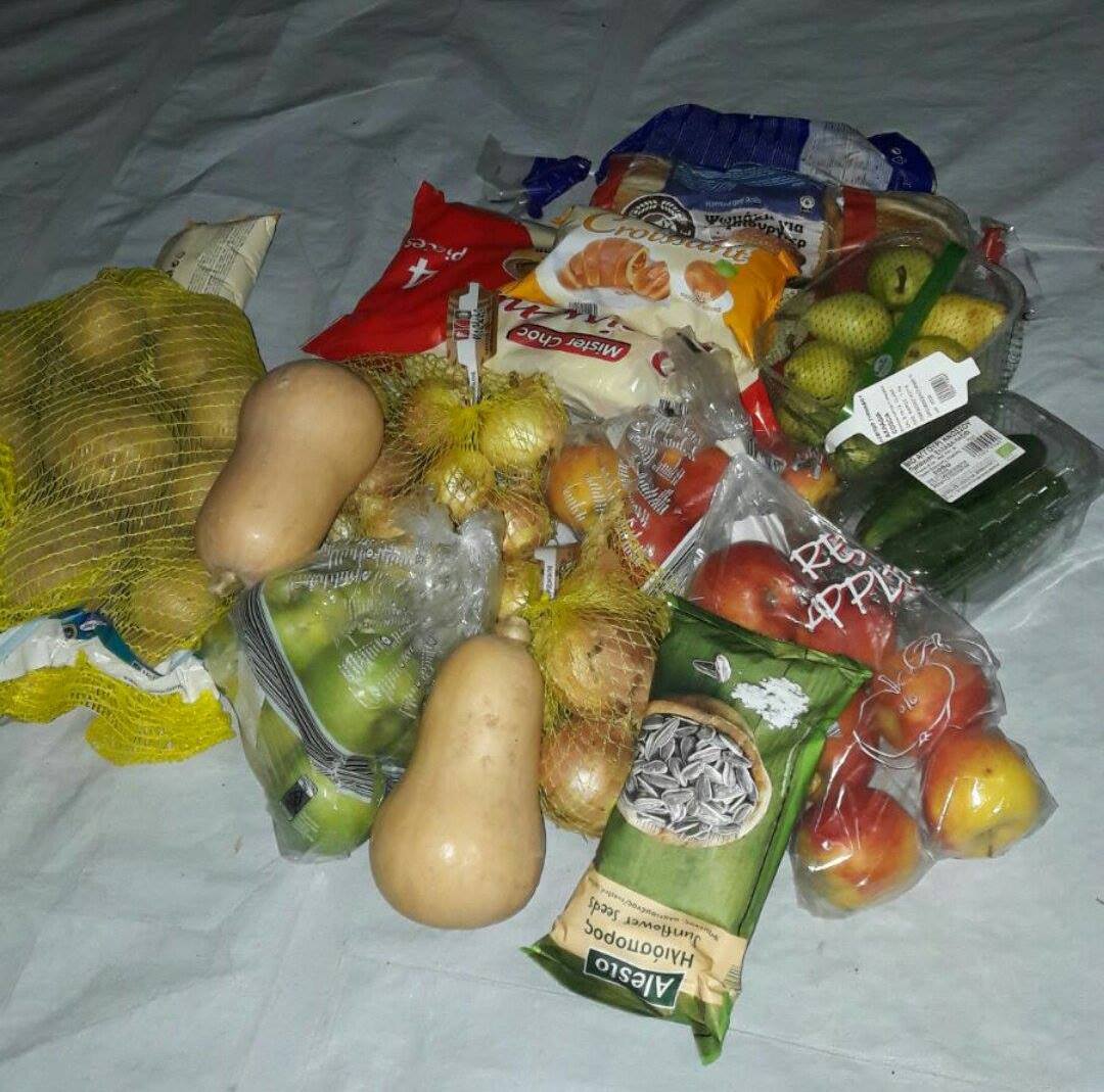 Fresh fruit and veges for my family... thankyou!